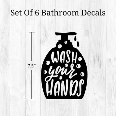 Bathroom Quotes Value Wall Decals